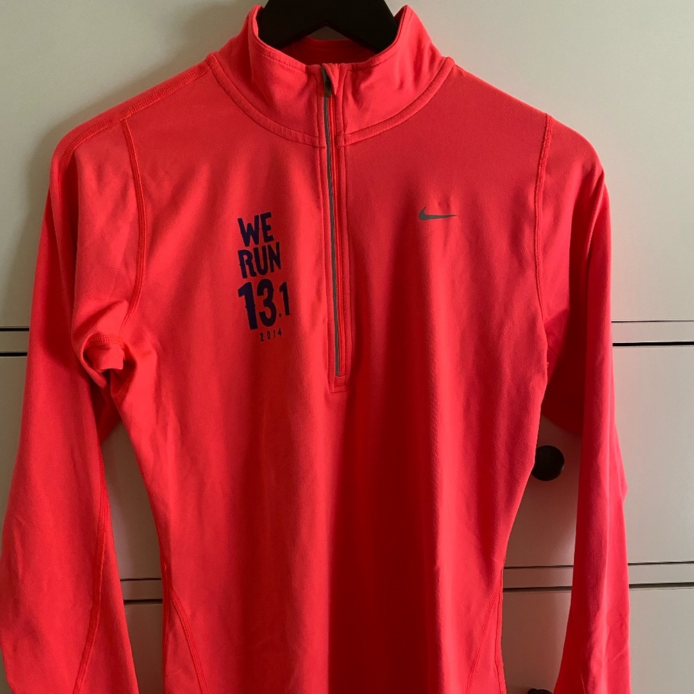 Nike | Women's Dri-fit Quarter Zip Running Pullover | Size S